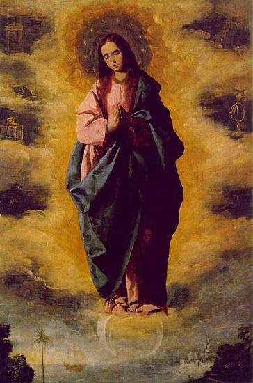 Francisco de Zurbaran Inmaculada Concepcion France oil painting art